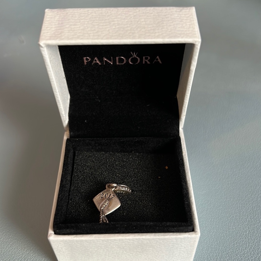 Pandora 2017 Graduation Cap Charm
